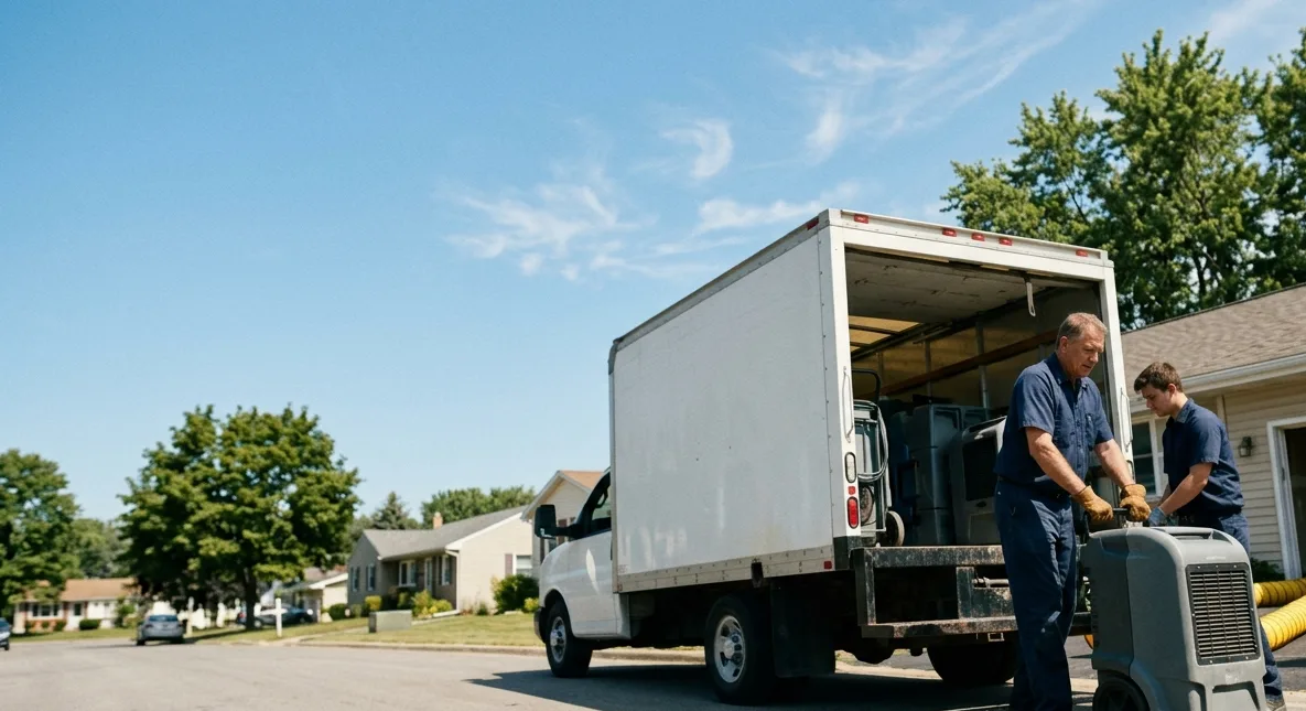 Water Damage Cleanup in Little Elm, TX near me